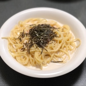 お店の味☆明太クリームパスタ♪